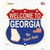 Georgia Established Novelty Highway Shield Sticker Decal