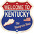 Kentucky Established Novelty Highway Shield Sticker Decal