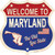 Maryland Established Novelty Highway Shield Sticker Decal