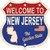 New Jersey Established Novelty Highway Shield Sticker Decal