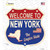 New York Established Novelty Highway Shield Sticker Decal