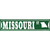Missouri St Silhouette Novelty Narrow Sticker Decal