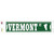 Vermont St Silhouette Novelty Narrow Sticker Decal