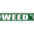 Weed Way Novelty Narrow Sticker Decal