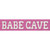 Babe Cave Novelty Narrow Sticker Decal