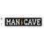 Man Cave Beer Novelty Narrow Sticker Decal