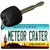 Arizona Meteor Crater Novelty Metal Key Chain