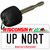 Up Nort Wisconsin Novelty Metal Key Chain