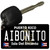Aibonito Puerto Rico Black Novelty Metal Key Chain
