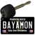 Bayamon Puerto Rico Black Novelty Metal Key Chain