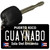 Guaynabo Puerto Rico Black Novelty Metal Key Chain