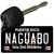 Naguabo Puerto Rico Black Novelty Metal Key Chain