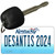 Desantis 2024 Kentucky Novelty Metal Key Chain