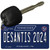 Desantis 2024 Tennessee Novelty Metal Key Chain
