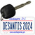 Desantis 2024 Washington DC Novelty Metal Key Chain