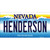 Henderson Nevada Novelty Sticker Decal