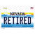 Retired Nevada Novelty Sticker Decal