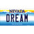 Dream Nevada Novelty Sticker Decal