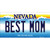 Best Mom Nevada Novelty Sticker Decal