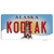 Kodiak Alaska State Novelty Sticker Decal