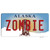 Zombie Alaska State Novelty Sticker Decal