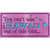 Hawaii Outta This Girl Novelty Sticker Decal