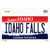 Idaho Falls Idaho Novelty Sticker Decal