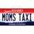 Moms Taxi Idaho Novelty Sticker Decal