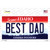 Best Dad Idaho Novelty Sticker Decal