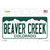 Beaver Creek Colorado Novelty Sticker Decal