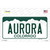 Aurora Colorado Novelty Sticker Decal