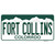 Fort Collins Colorado Novelty Sticker Decal