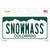 Snowmass Colorado Novelty Sticker Decal