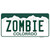 Zombie Colorado Novelty Sticker Decal