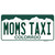 Moms Taxi Colorado Novelty Sticker Decal