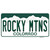 Rocky Mountains Colorado Novelty Sticker Decal