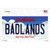 Badlands South Dakota Novelty Sticker Decal