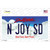 N Joy SD South Dakota Novelty Sticker Decal