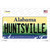 Huntsville Alabama Novelty Sticker Decal