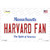 Harvard Fan MA Novelty Sticker Decal