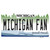 Michigan Fan MI Novelty Sticker Decal