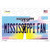 Mississippi Fan MS Novelty Sticker Decal