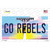 Go Rebels MS Novelty Sticker Decal