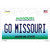 Go Missouri MO Novelty Sticker Decal