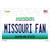Missouri Fan MO Novelty Sticker Decal