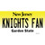 Knights Fan NJ Novelty Sticker Decal