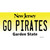 Go Pirates NJ Novelty Sticker Decal