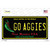 Go Aggies NM Novelty Sticker Decal