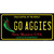 Go Aggies NM Novelty Sticker Decal