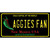 Aggies Fan NM Novelty Sticker Decal